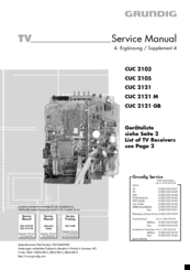 Grundig CUC 2103 Service Manual
