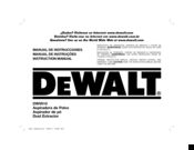 DeWalt DWV010 Instruction Manual