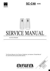 Aiwa SC-C48 Service Manual