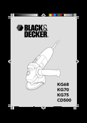 Black & Decker KG70 User Manual