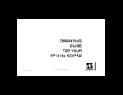 NAPCO MAGNUM ALERT RP1016E KEYPAD Operating Manual