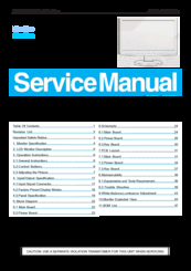 AOC e1620Swb Service Manual