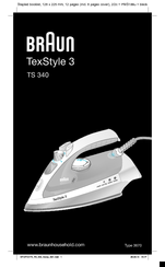 Braun TexStyle 3 TS 340 Owner's Manual
