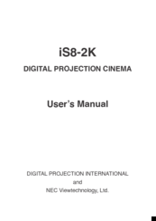 NEC iS8-2K User Manual