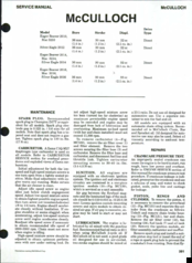 Mcculloch mac 3214 Service Manual