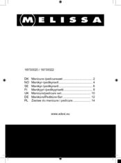 Melissa 16730020 User Manual
