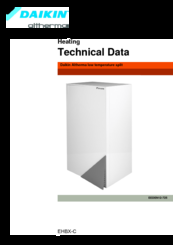 Daikin EHBX04C3V Technical Data Manual