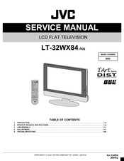JVC LT-32WX84 Service Manual