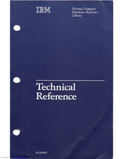 IBM AT 5170 Technical Reference