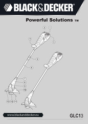 Black & Decker Powerful Solutions GLC13 Original Instructions Manual