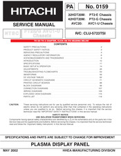 Hitachi 32HDT20M Service Manual