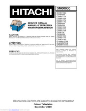 Hitachi C32W510SN Service Manual
