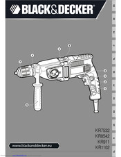 Black & Decker KR1102 Original Instructions Manual