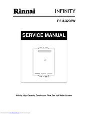 Rinnai INFINITY REU-3203W Service Manual