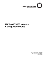 Lucent Technologies MAX 6000 Configuration Manual