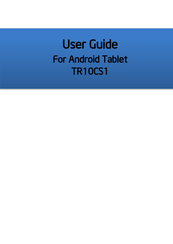 Intel TR10CS1 User Manual
