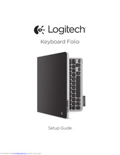 Logitech Keyboard Folio Setup Manual