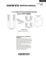 Onkyo HTP-780 Service Manual