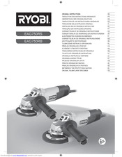 Ryobi EAG750RS Original Instructions Manual