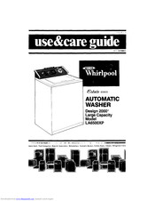 Whirlpool LA6500XP User & Care Manual