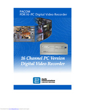 Pacom PDR16-PC User Manual