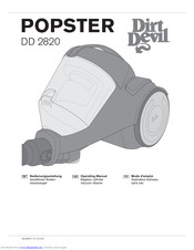 Dirt Devil DD 2620 ULTIMA Operating Manual