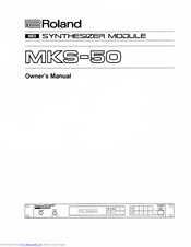 Roland MKS-50 Owner's Manual