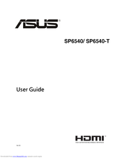 Asus SP6540 User Manual