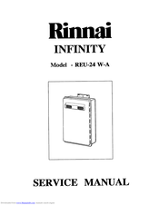 Rinnai REU-24 W-A Service Manual