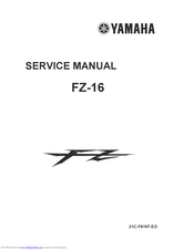 Yamaha FZ-16 Service Manual
