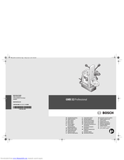 Bosch GMB 32 Professional Operating Instructions Manual