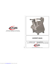 Axis EXPERT 205/N Instruction Manual