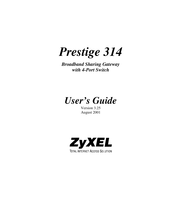 ZyXEL Communications Prestige 314 PLUS User Manual