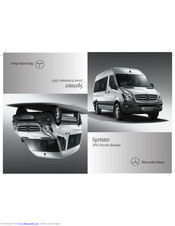 Mercedes-Benz SPRINTER 2015 Service Booklet