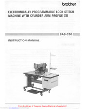 Brother BAS-320 Instruction Manual