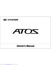 Hyundai Atos Owner's Manual