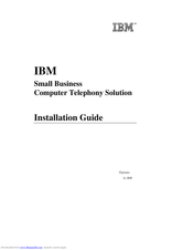 IBM CT-618 Installation Manual