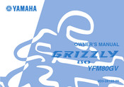 Yamaha YFM80GV Owner's Manual