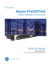 GE Reason RT430 Technical Manual