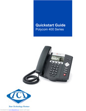Polycom 400 Series Quick Start Manual