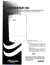 Worcester GREENSTAR 30CDi GC Instruction Manual