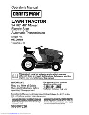 Craftsman 917.20402 Operator's Manual