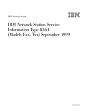 Ibm 8364 E series User Manual