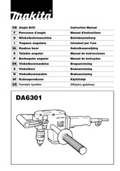 Makita DA6301 Instruction Manual