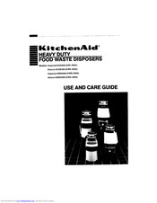 KitchenAid SUPERBA KBDS200 Use And Care Manual