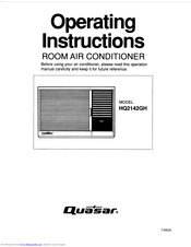 Quasar HQ2142GH Operating Instructions Manual