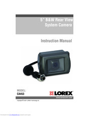 Lorex CA453 Instruction Manual