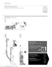 Dyson DC50 Ball Compact Operating Manual