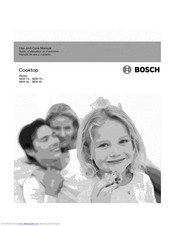 Bosch NEM 95.. Use And Care Manual