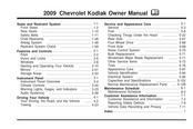Chevrolet 2009 Kodiak Owner's Manual